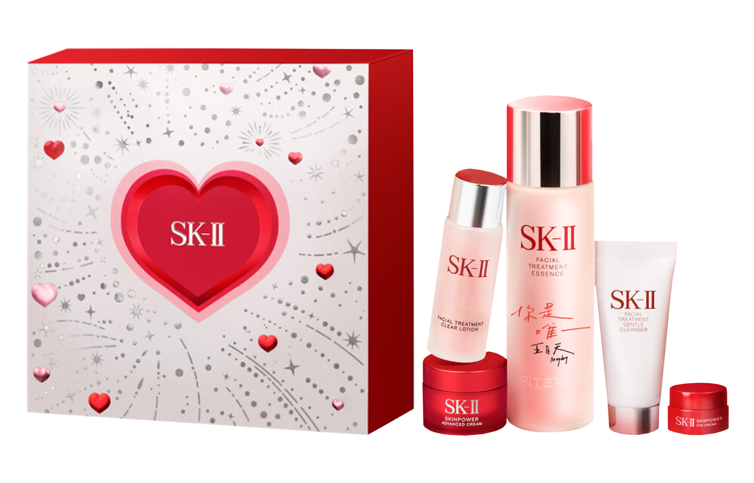 SK II May Limited Edition Miracle Water подарочный набор средств по уходу за кожей набор из пяти предметов для уменьшения морщин, успокоения и увлажнения SK-II — фото 2
