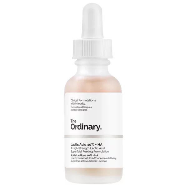 

Молочная кислота 10% + ГК 2% отшелушивающая сыворотка The Ordinary