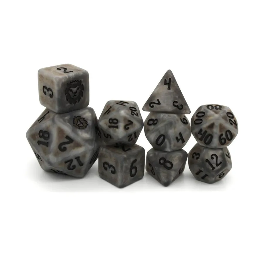 

Надгробие из полисета черного цвета (9), Acrylic Dice (Dice Envy)