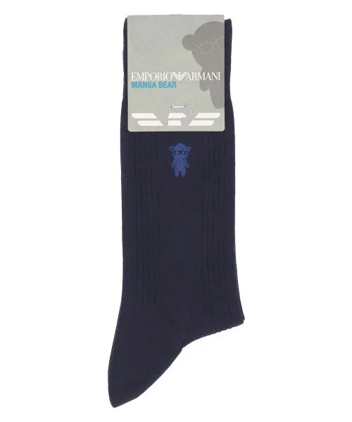Носки EMPORIO ARMANI Small Bear Side Rib Business Socks 02312569