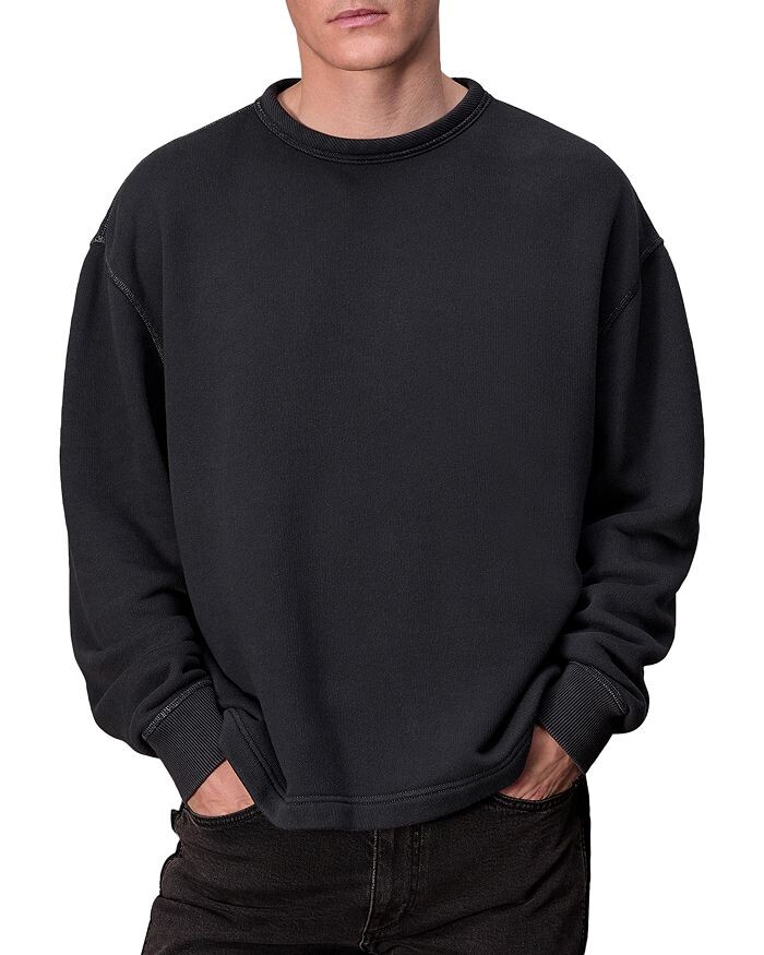 

Толстовка Vintage Terry с круглым вырезом rag &bone Vintage rag & bone, черный