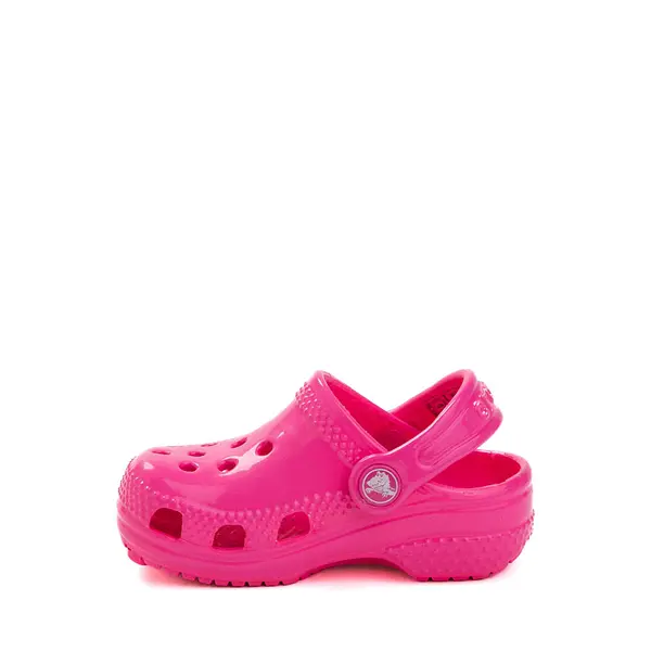 

Сабо Crocs Littles High-Shine Clog, цвет Pink Crush