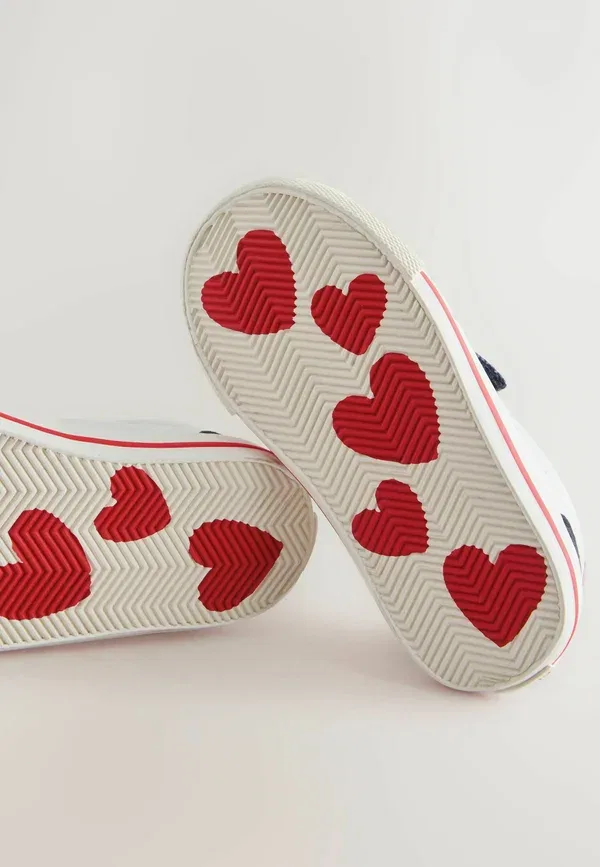 Кроссовки Regular fit Hello Kitty Touch Fastening Elastic Lace Trainers Next, белый черный — фото 4