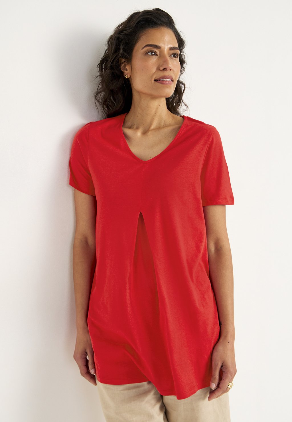 

Туника FLATTERING PLEAT Cellbes of Sweden, красный