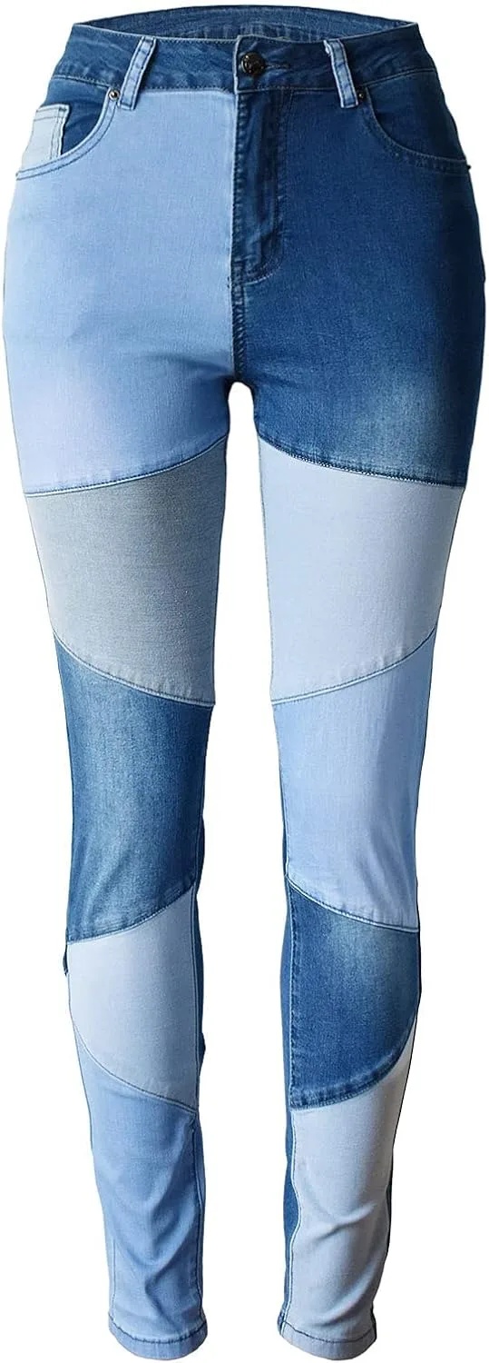 

Aodrusa Женские Скинни Джинсы High Waisted Stretch Slim Denim