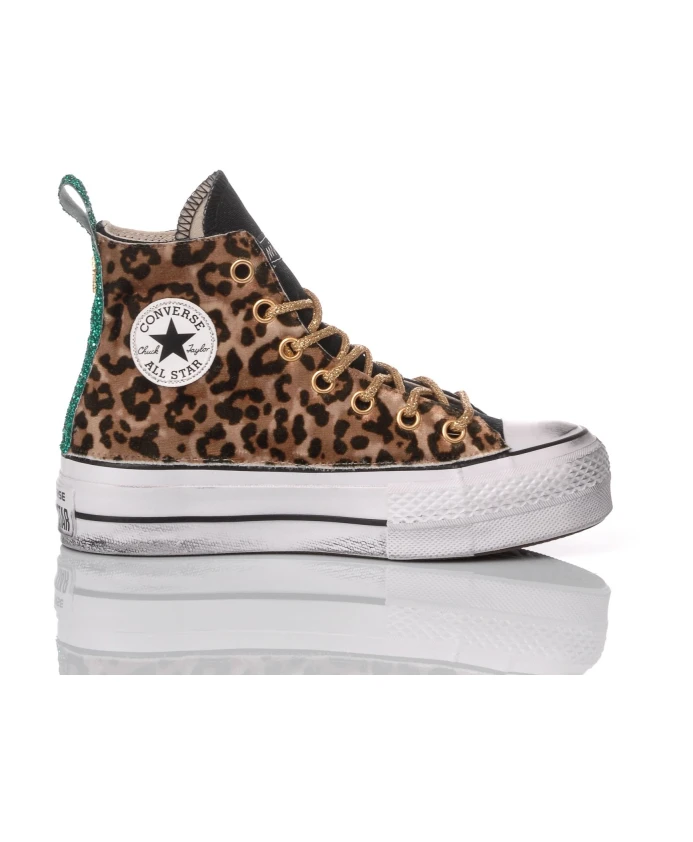 

Кроссовки ручной работы Converse, мультиколор