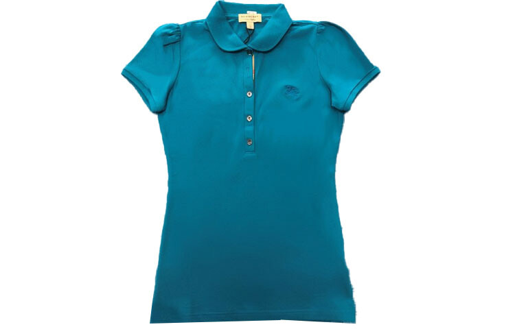 

Женская рубашка поло Burberry, цвет Blue