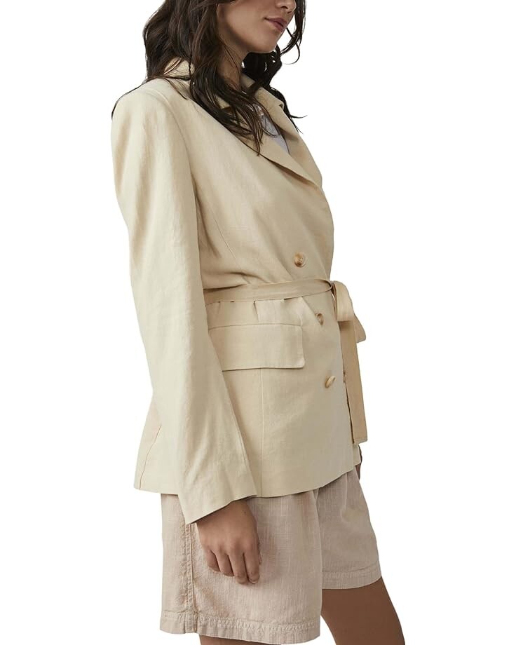 

Блейзер Free People Olivia Blazer, песочный