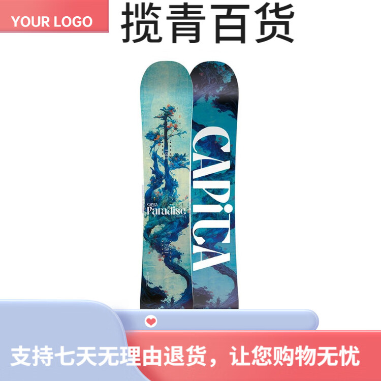 

Capita Женские горные лыжи PARADISE All-Mountain, рисунок Park Flat Flower, для начинающих, 141 см (сезон 2024/2025)