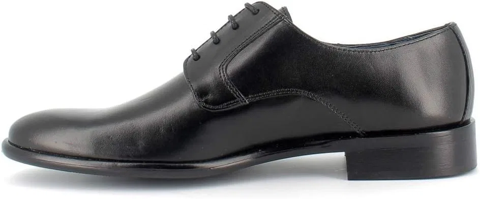 Туфли Schwarz Leder Kleid Schuhe - Leder Emirey, Toledo Black — фото 3