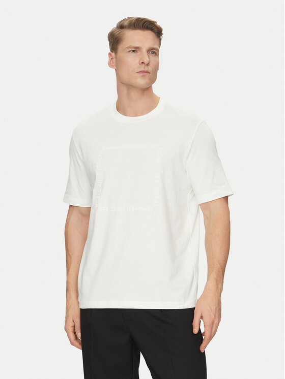 

Футболка regular fit 6DZTLN ZJ9JZ 1116 Armani Exchange, белый