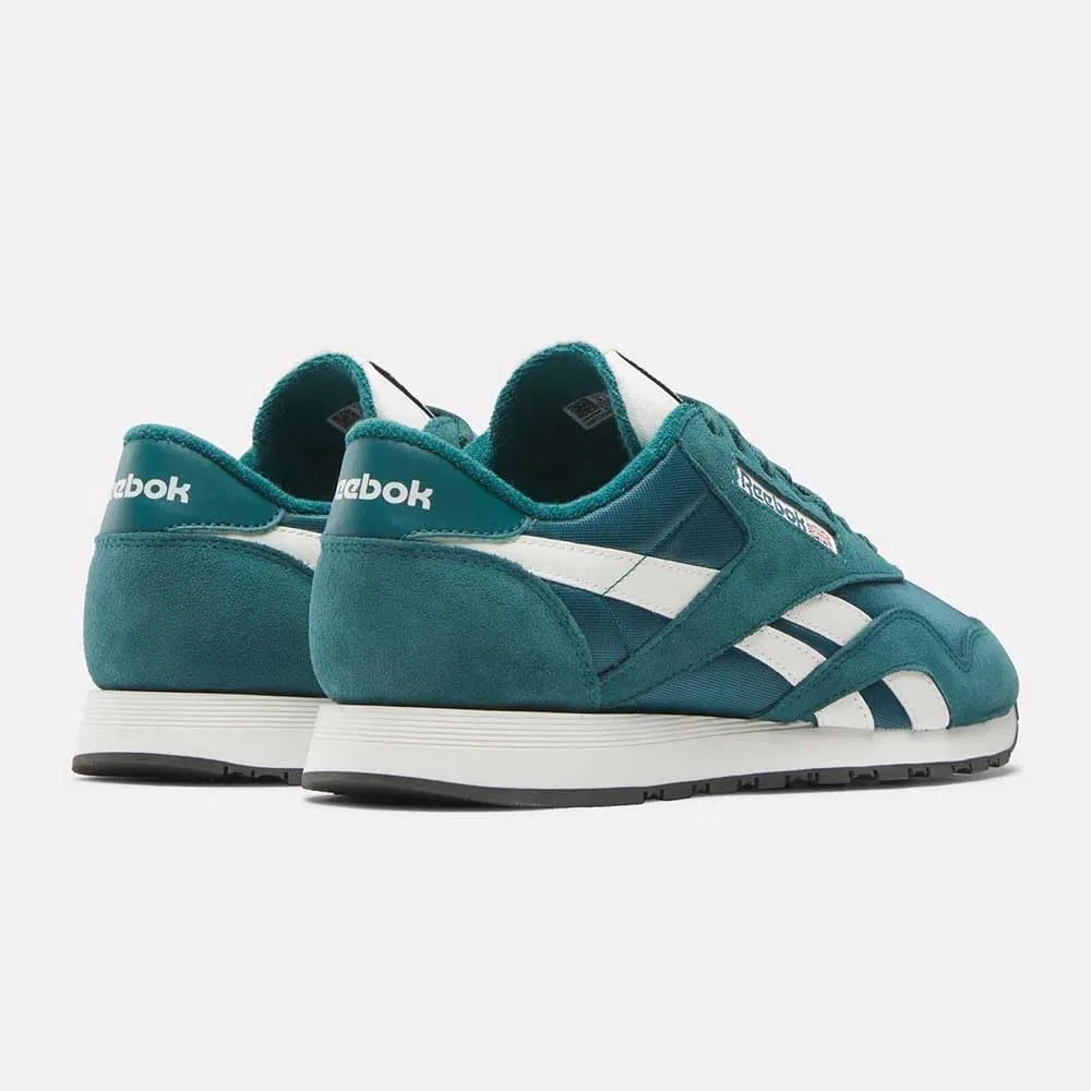 Reebok, мужские классические нейлоновые кроссовки, Retro Teal Retro Teal Chalk — фото 4