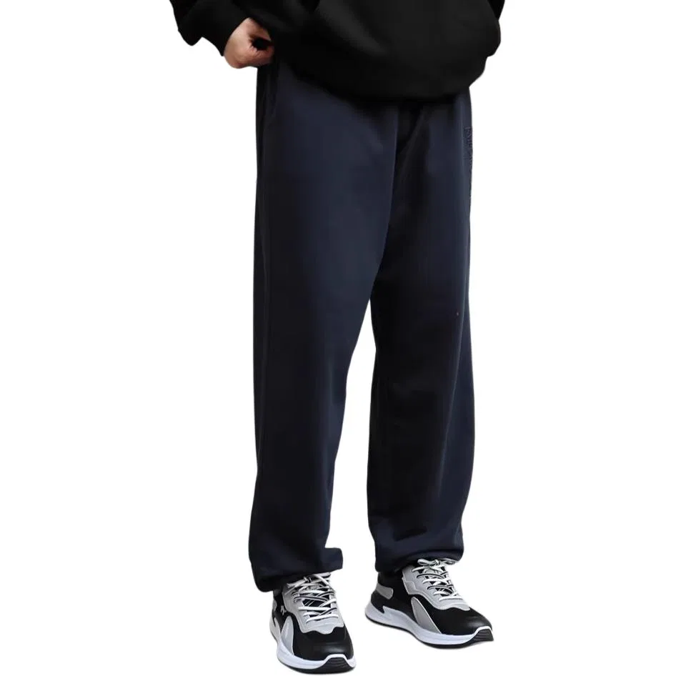 Тренировочные штаны EA7 SS25 Knitted Men's Navy Blue EMPORIO ARMANI — фото 4