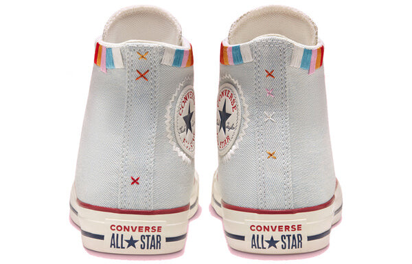 Кроссовки chuck taylor all star high 'friendship bracelet' Converse, серый — фото 4