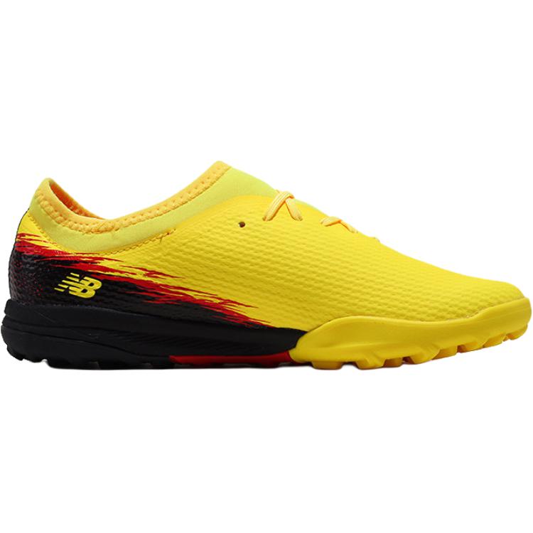 New Balance Бутсы для футбола Furon V8 Synthetic Leather Support Low top, желтые, детские — фото 3