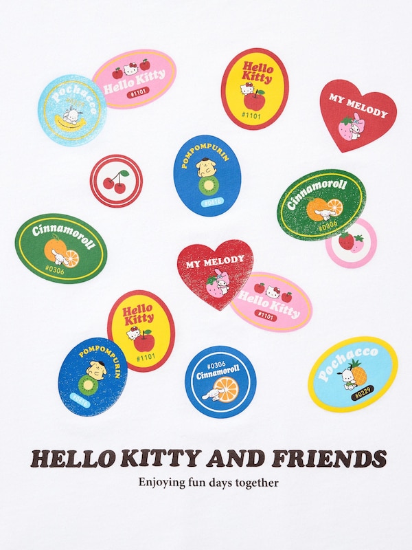 Футболка UT Sanrio Characters Uniqlo, 00 white — фото 4