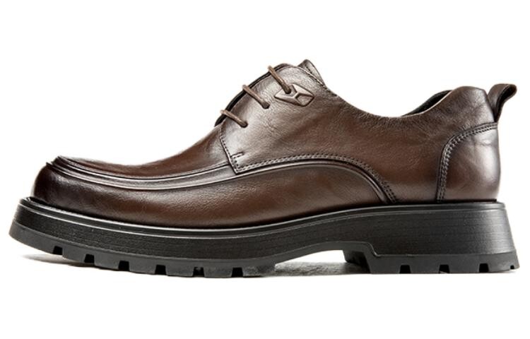

Туфли Men"s Casual Men Low-Top Brown Aokang