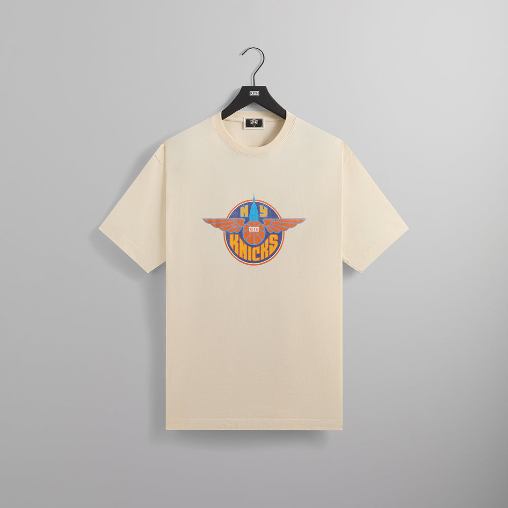 

Футболка Kith for the New York Knicks Wingman Vintage Tee, цвет Sandrift