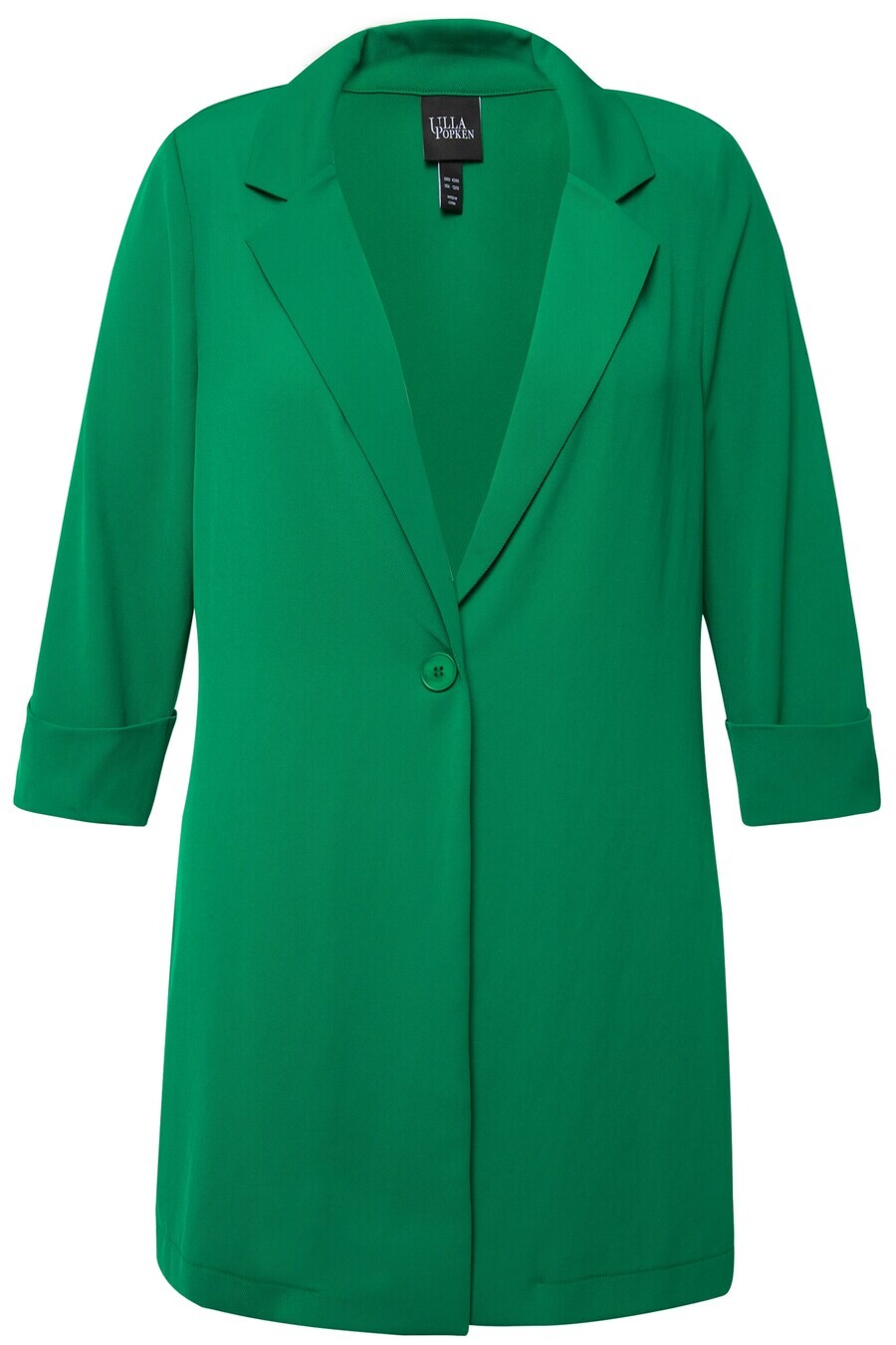 

Длинный блейзер Ulla Popken Blazer, изумрудный