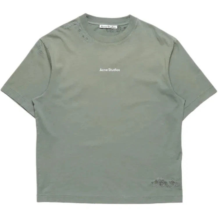 Футболка из летней коллекции Midsummer Acne Studios Slate Gray