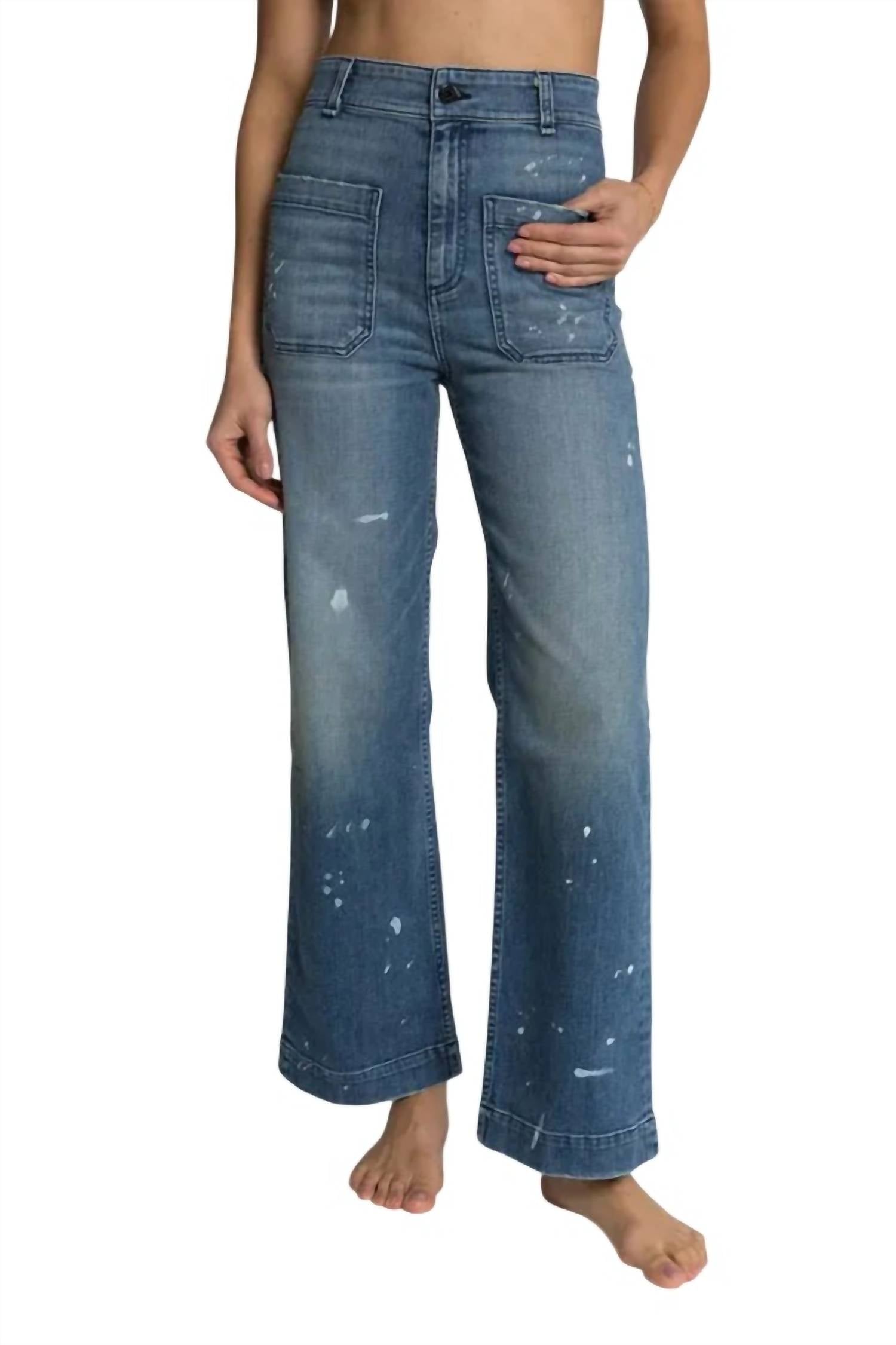 

Джинсы Sailor Wide Leg в Малхолланде ASKK NY, цвет mulholland