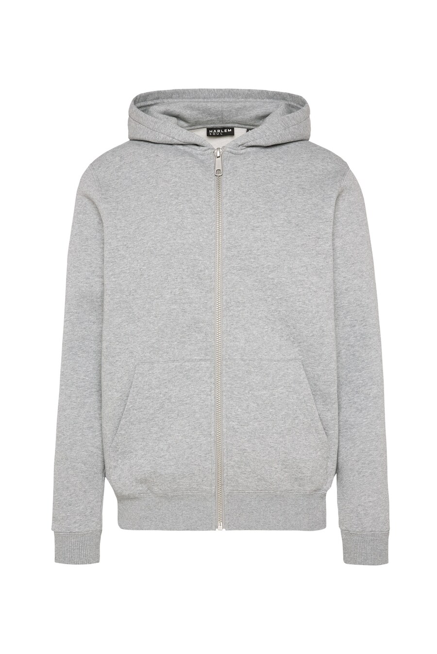 

Худи с капюшоном на молнии Harlem Soul, mottled grey