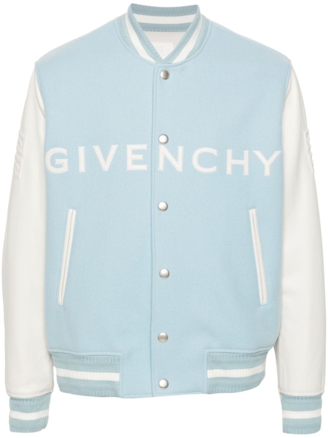 

Givenchy бомбер в стиле колор-блок, синий