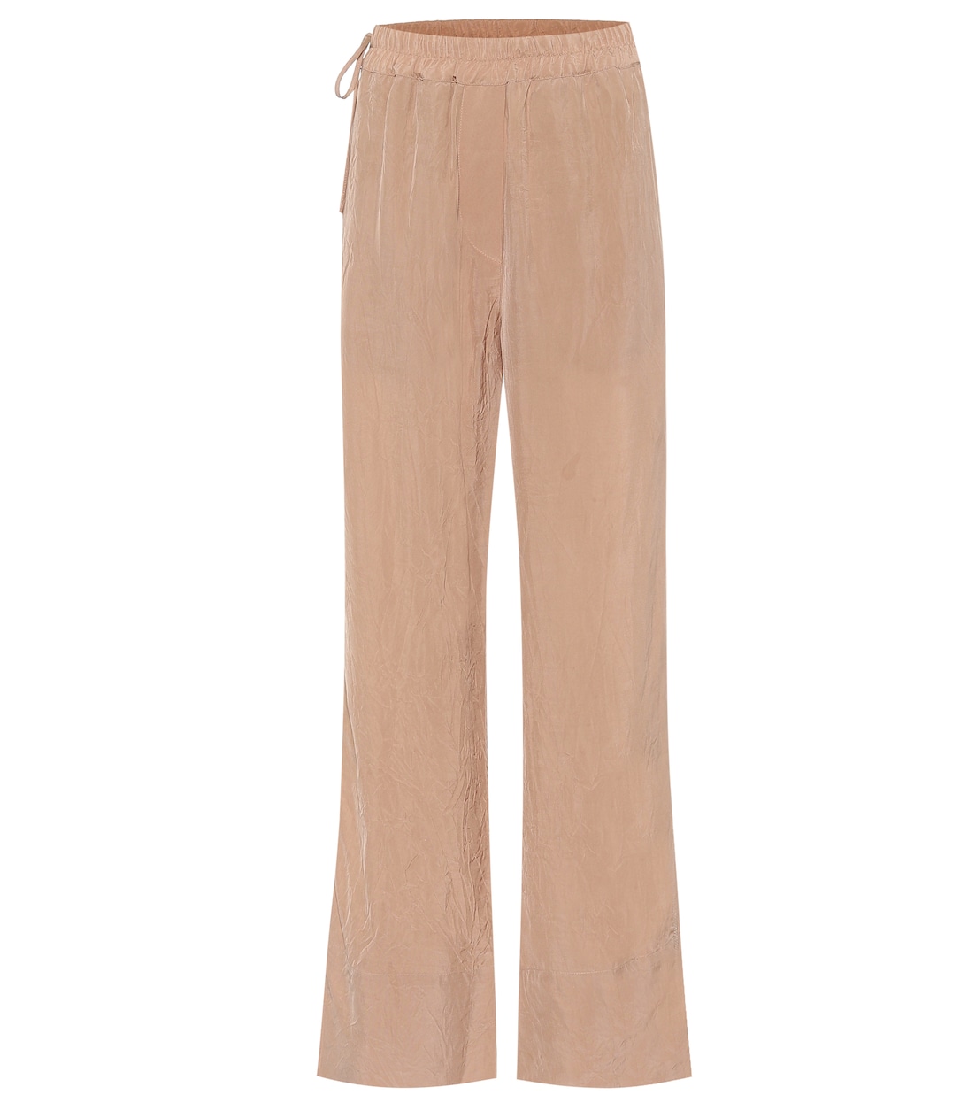 

Широкие брюки с высокой талией Acne Studios, Old Pink