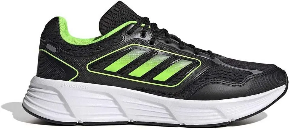 Мужские кроссовки Adidas Galaxy Star M Low (не для футбола), Core Black Solar Green Grey — фото 2