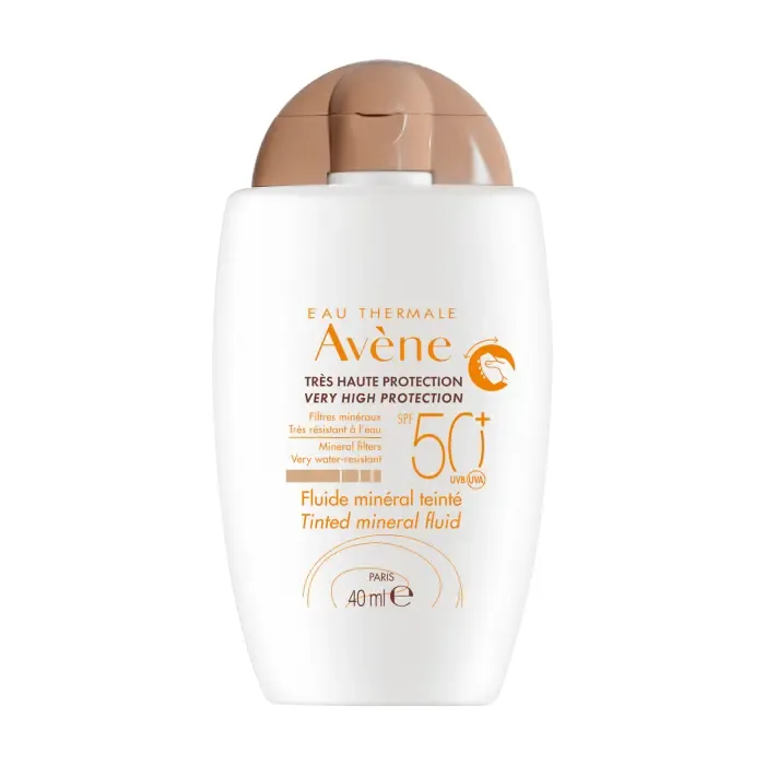 

Avene Solar Mineral Fluid spf50+ Colored 40 мл Чувствительная, реактивная и непереносимая кожа