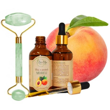 

Масло абрикосовых косточек + НАБОР Нефритовых роллеров Bio Olja