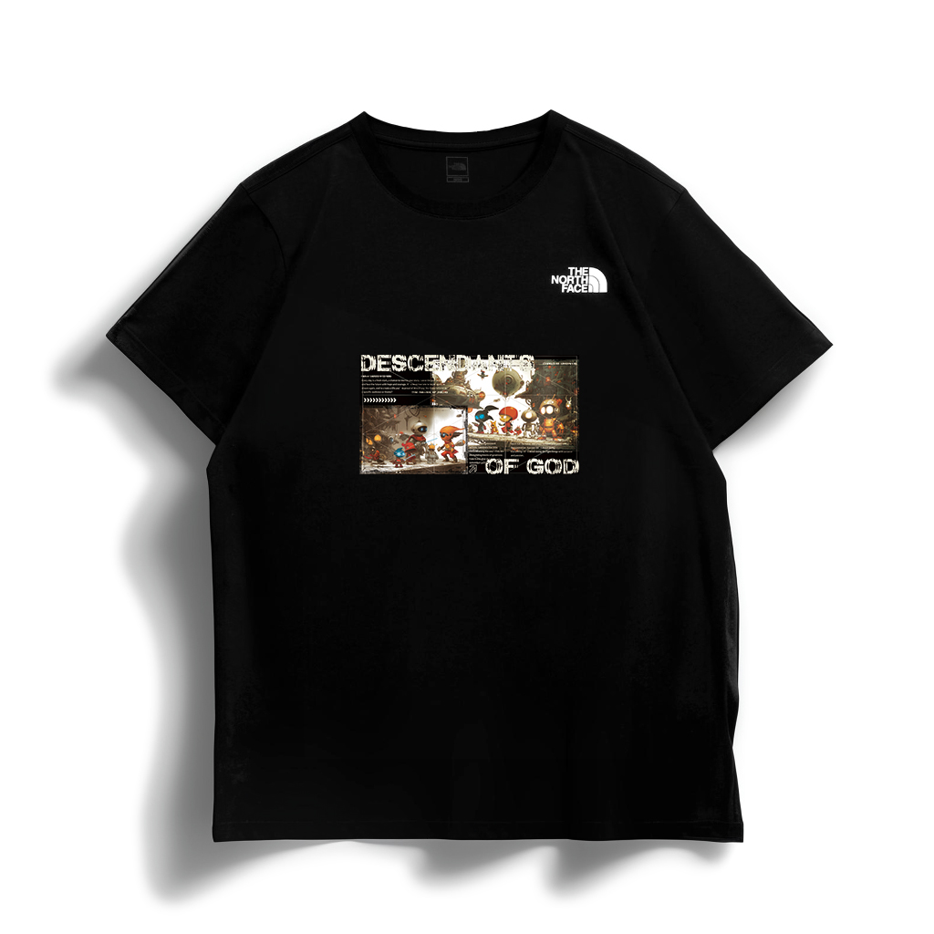 

THE NORTH FACE Футболка унисекс черная, Черный, THE NORTH FACE Футболка унисекс черная