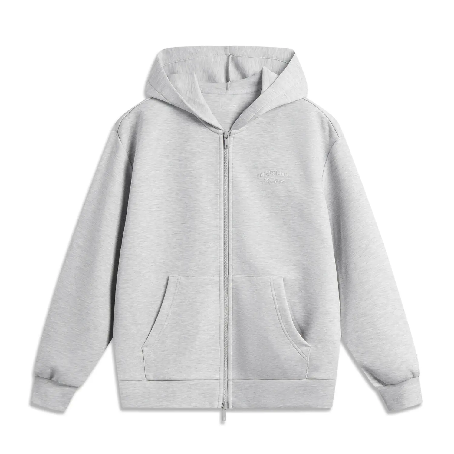 

Спортивный свитшот серии Trend для женщин BC23 Heather Gray Light Lime LINING, серый