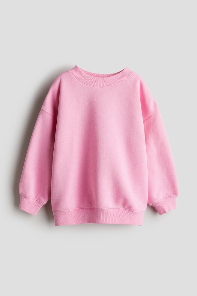 

Толстовка с шероховатой внутренней стороной H&M, розовый