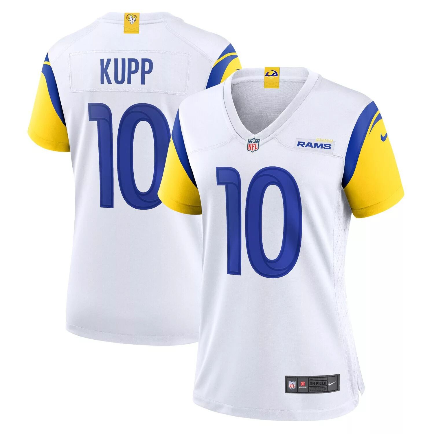 

Женское белое джерси Nike Cooper Kupp Los Angeles Rams Alternate Game Nike, Белый, Женское белое джерси Nike Cooper Kupp Los Angeles Rams Alternate Game Nike