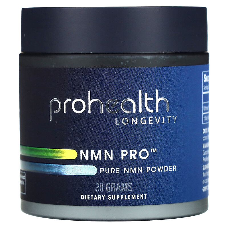 

ProHealth Longevity, NMN Pro, чистый порошок NMN, 1000 мг, 30 г