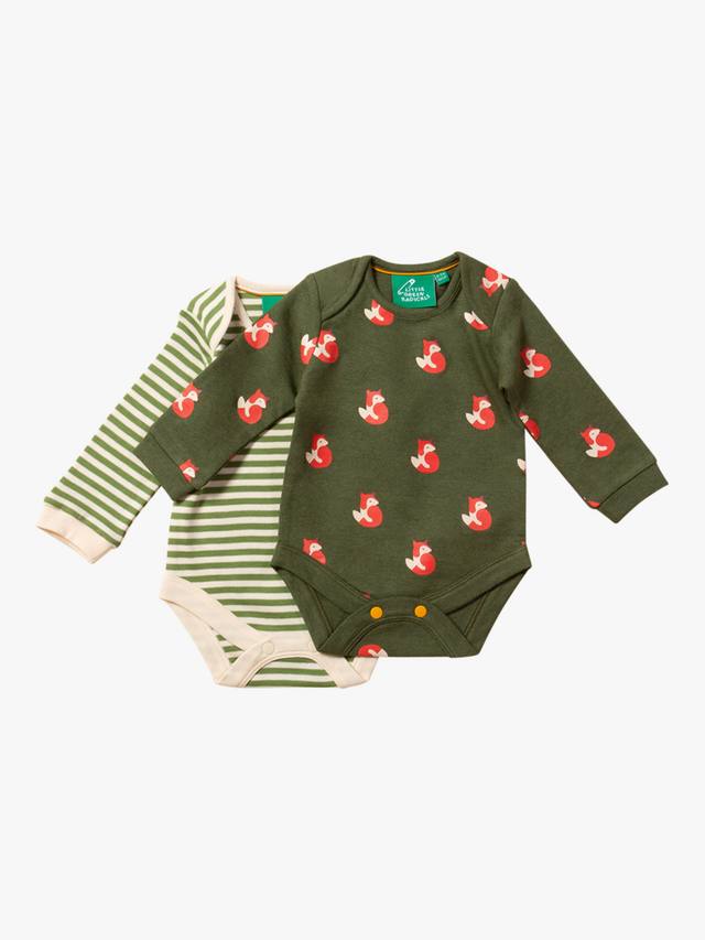 

Боди из органического хлопка baby fox Little Green Radicals, цвет Little Fox