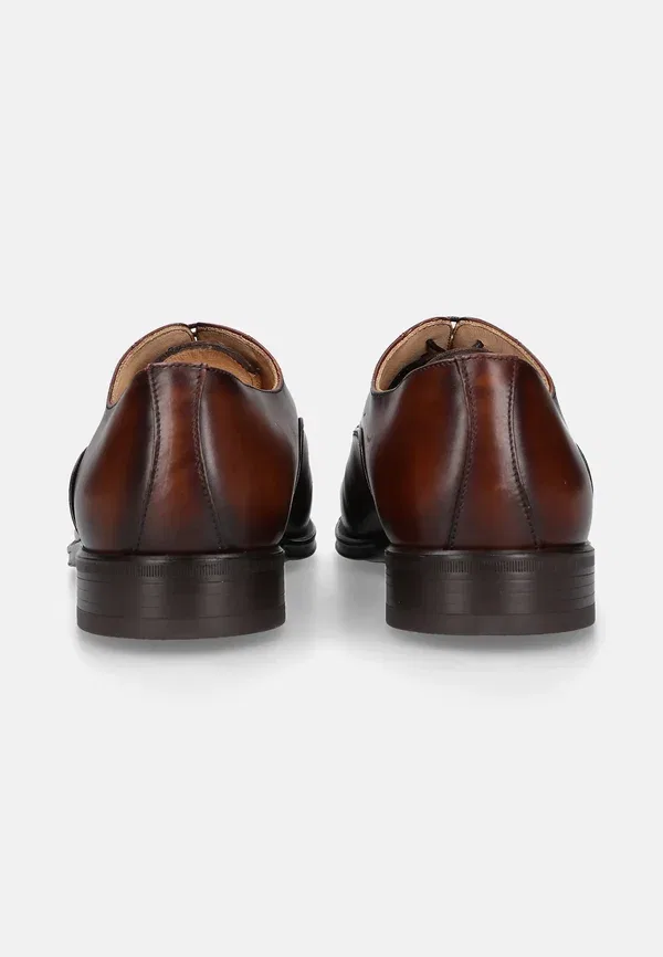 Полуботинки на шнуровке Henry Stevens smart lace ups, средне-коричневый — фото 4