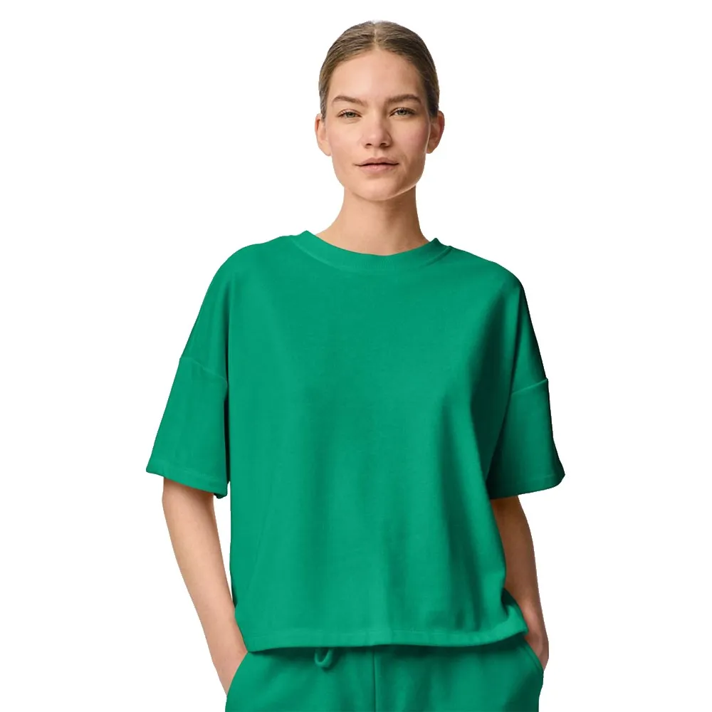 

Худи Pieces Chilli Summer Loose Fit short sleeve, зеленый