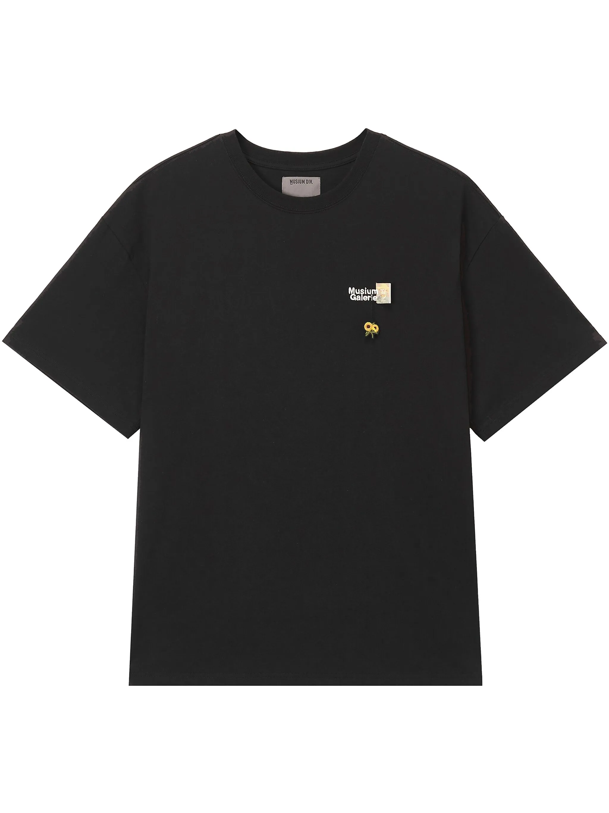 

Футболка с короткими рукавами Musium Div., черный