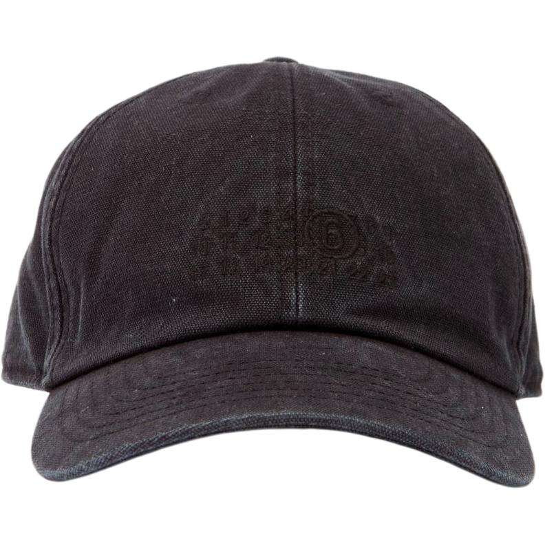 

MM6 Maison Margiela Кепка с вышитыми цифрами, Black