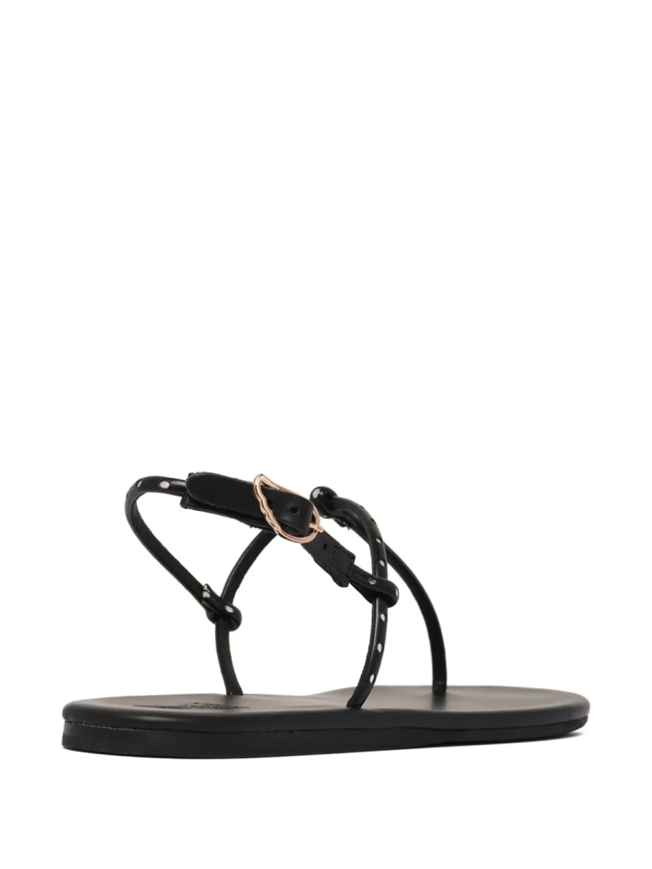Древнегреческие сандалии кожаные сандалии Ancient Greek Sandals, черный — фото 3