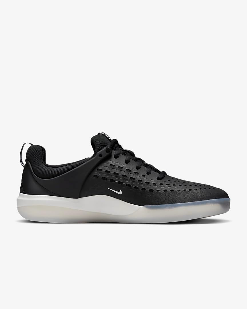 Мужские кроссовки для скейтбординга Nike SB Zoom Nyjah 3, Black & White — фото 3