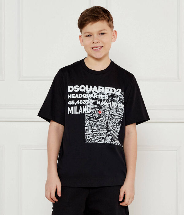 

Футболки Loose fit Dsquared2, черный