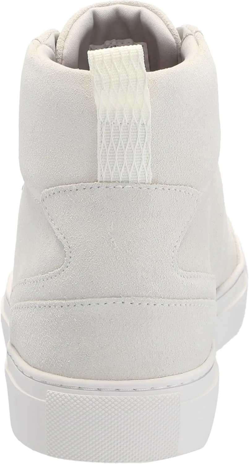 Мужские высокие кроссовки HUGO Essential Cupsole из замши, натуральный — фото 3