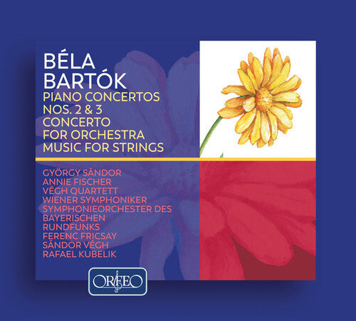 

CD диск Bartok / Sandor: Piano Concertos 2 & 3 / Concerto for Orchestra