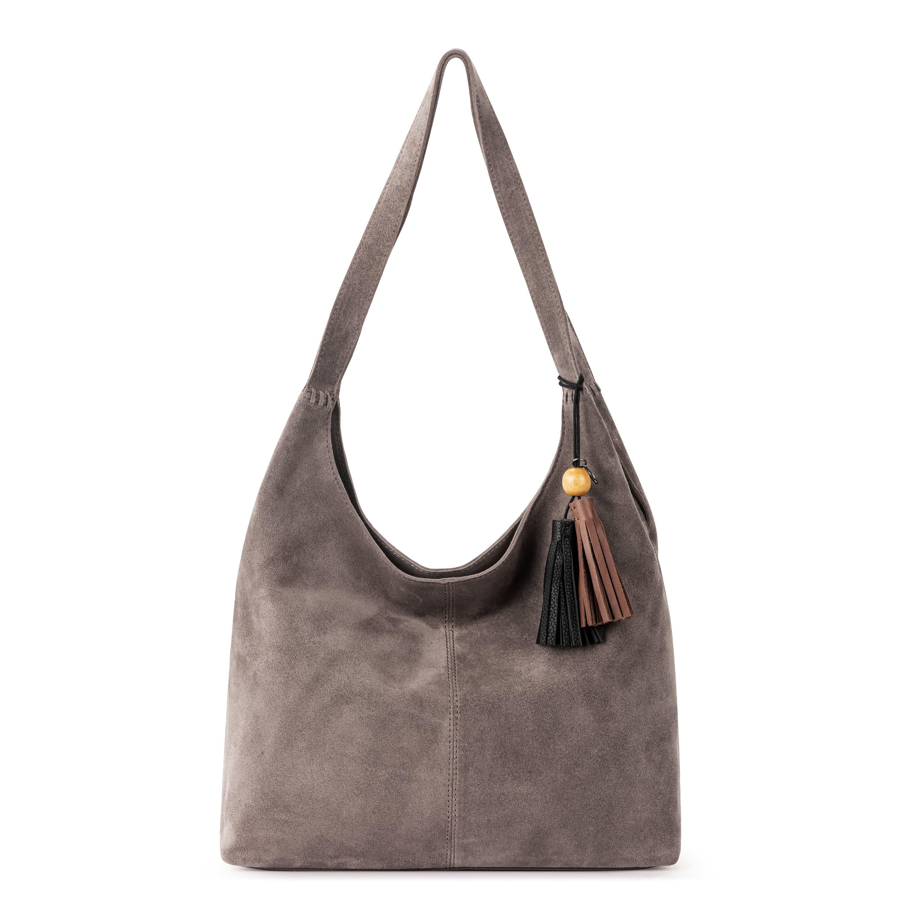 

Сумка-хобо Huntley из кожи The Sak, Mushroom Suede