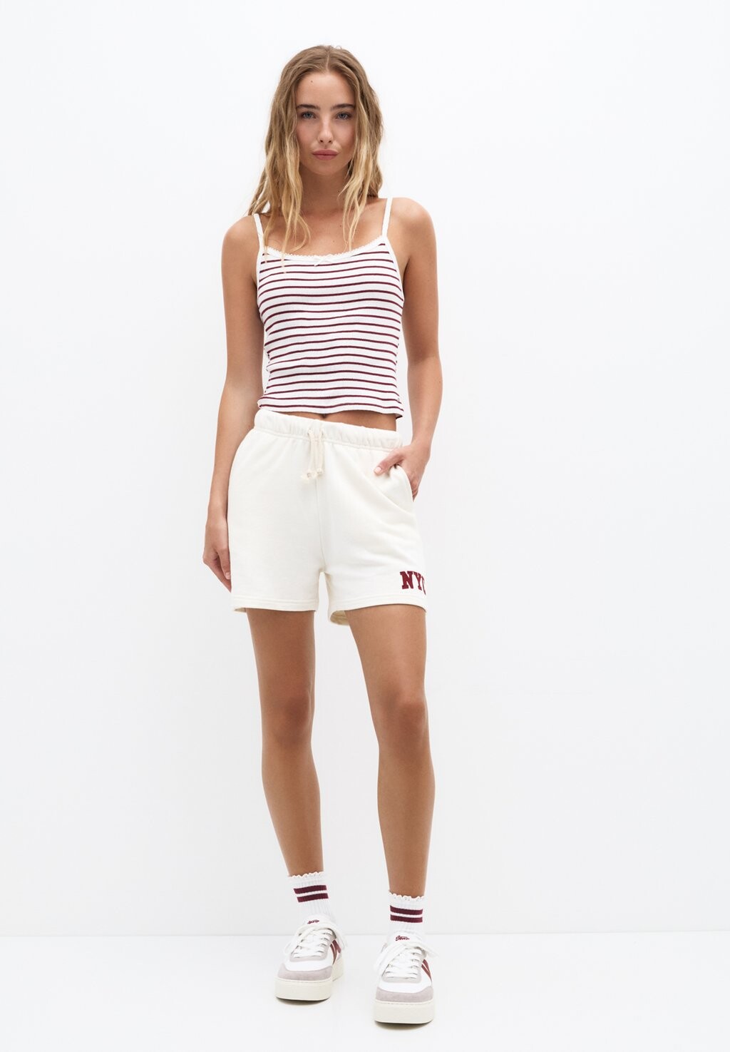 

Топ STRAPPY PULL&BEAR, красный