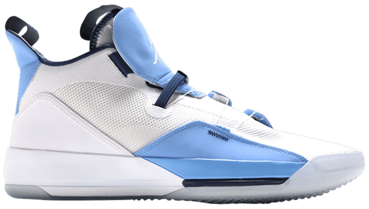 

Кроссовки Air Jordan 33 'UNC Home' PE, белый