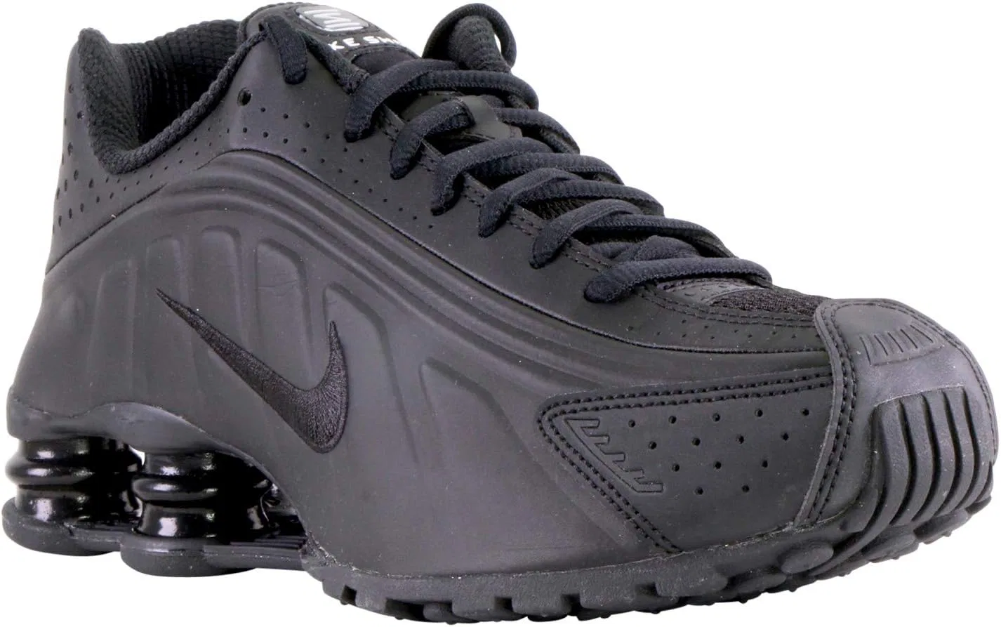 Мужские кроссовки для легкой атлетики Nike Shox R4, Black Black White 44 — фото 4